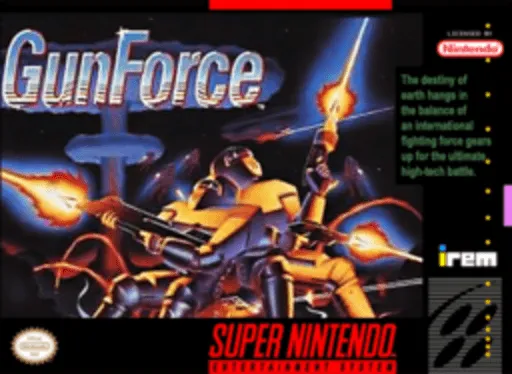 GunForce - Battle Fire Engulfed Terror Island (Europe) (Proto)